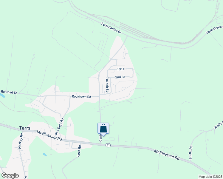 map of restaurants, bars, coffee shops, grocery stores, and more near 224 Huffman Road in Mount Pleasant