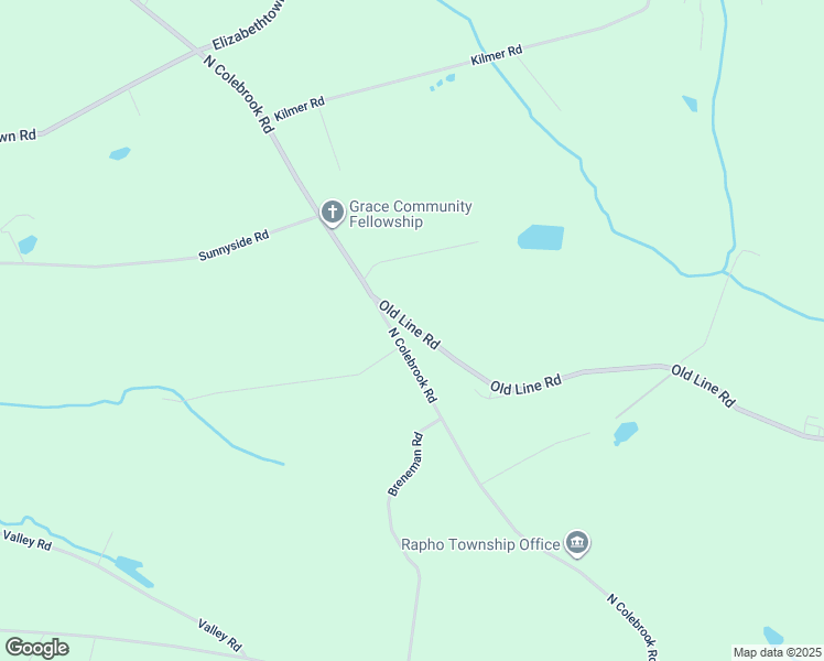map of restaurants, bars, coffee shops, grocery stores, and more near 2041 Old Line Rd in Manheim