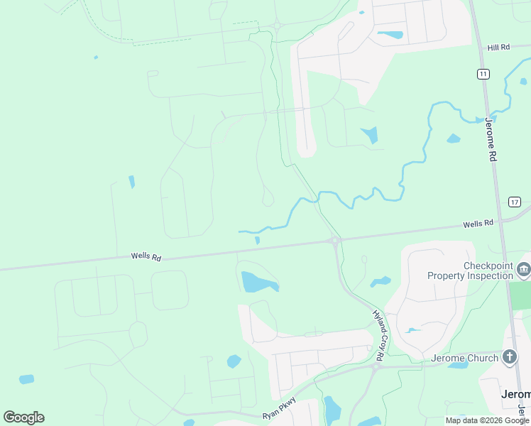 map of restaurants, bars, coffee shops, grocery stores, and more near 11085 Plum Ridge Place in Plain City