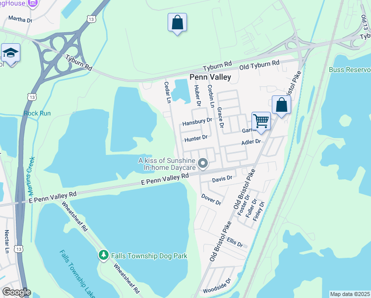 map of restaurants, bars, coffee shops, grocery stores, and more near 3065 Chandler Drive East in Morrisville