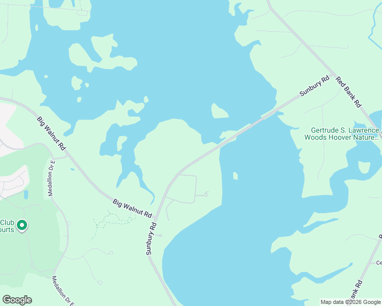 map of restaurants, bars, coffee shops, grocery stores, and more near 5040 Sunbury Road in Westerville