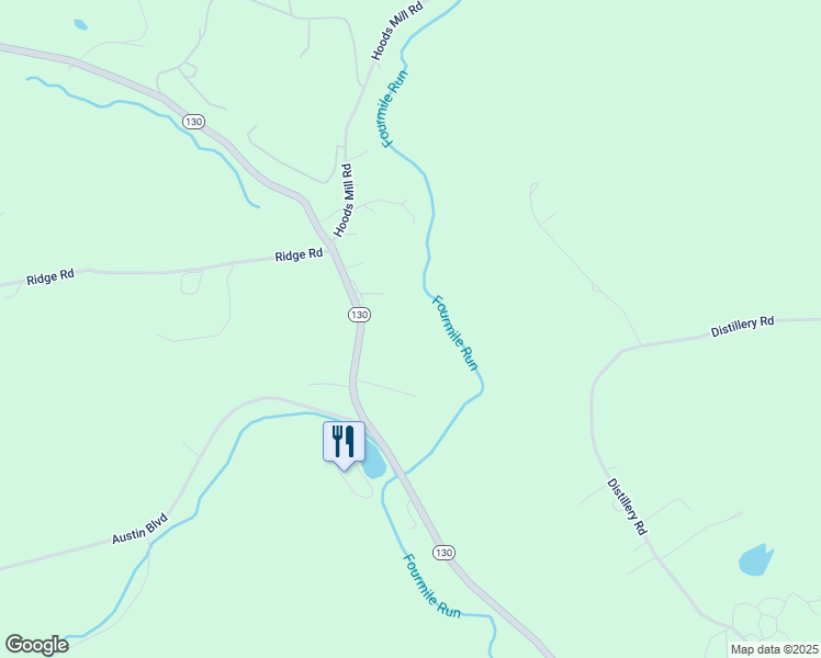 map of restaurants, bars, coffee shops, grocery stores, and more near 3603 Pennsylvania 130 in Westmoreland County