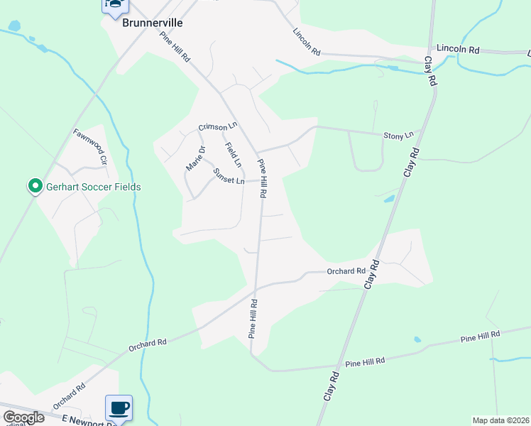 map of restaurants, bars, coffee shops, grocery stores, and more near 829 Pine Hill Road in Lititz