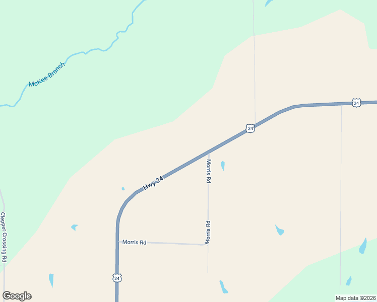 map of restaurants, bars, coffee shops, grocery stores, and more near 13982 U.S. 24 in Rushville