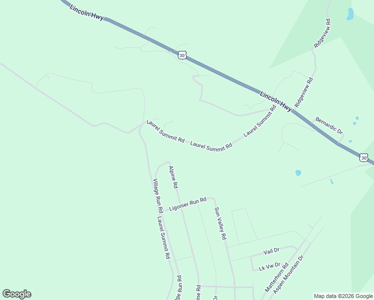 map of restaurants, bars, coffee shops, grocery stores, and more near 169 Village Run Road in Boswell