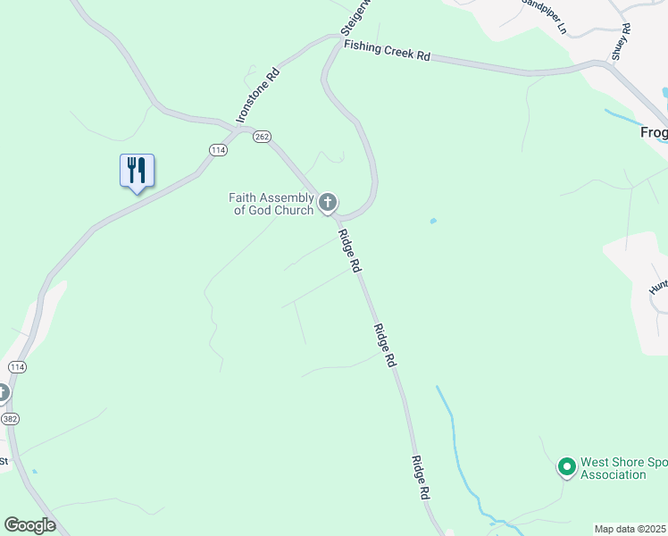 map of restaurants, bars, coffee shops, grocery stores, and more near 737 Collina Drive in Lewisberry