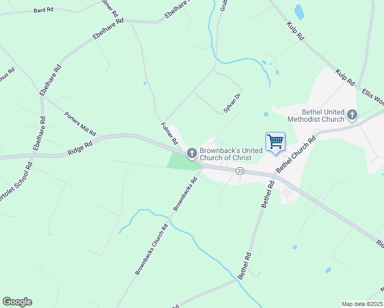 map of restaurants, bars, coffee shops, grocery stores, and more near 631 Ridge Road in Spring City