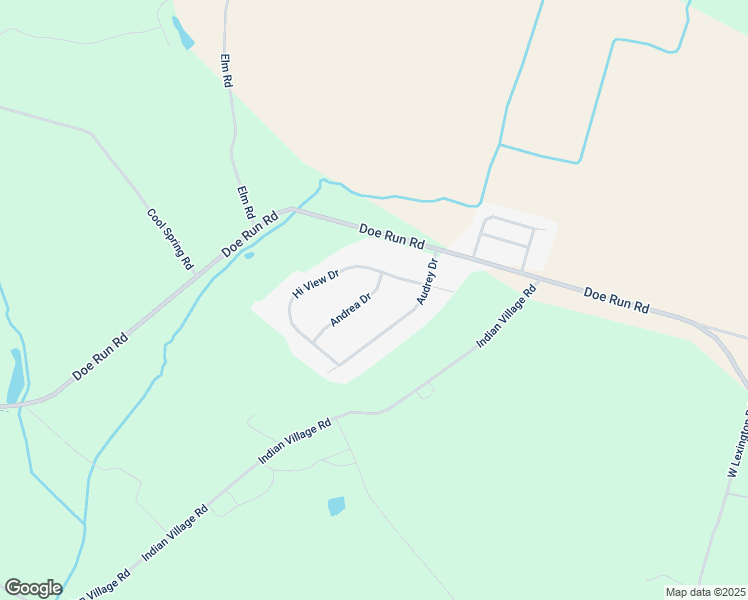 map of restaurants, bars, coffee shops, grocery stores, and more near 207 Andrea Drive in Lititz