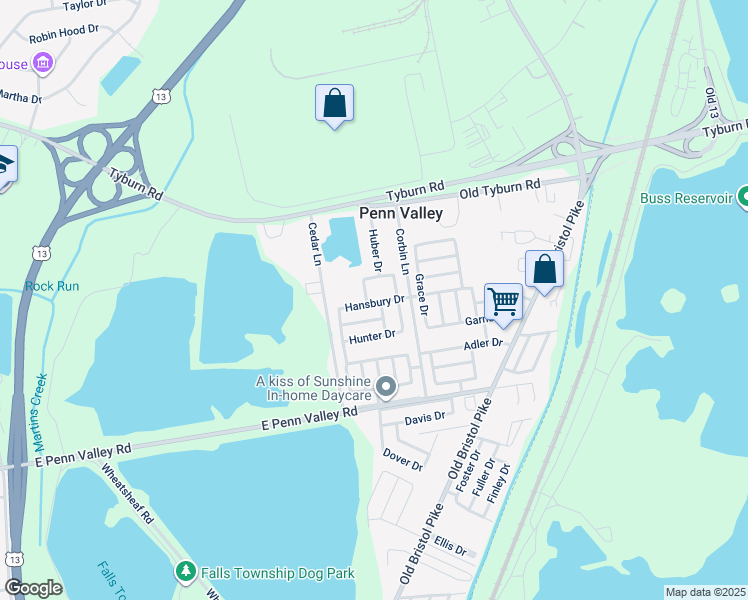map of restaurants, bars, coffee shops, grocery stores, and more near 7308 Hansbury Drive in Morrisville