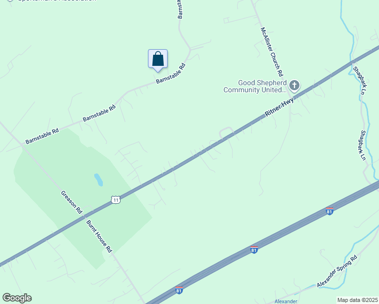 map of restaurants, bars, coffee shops, grocery stores, and more near 2275 Ritner Hwy in Carlisle