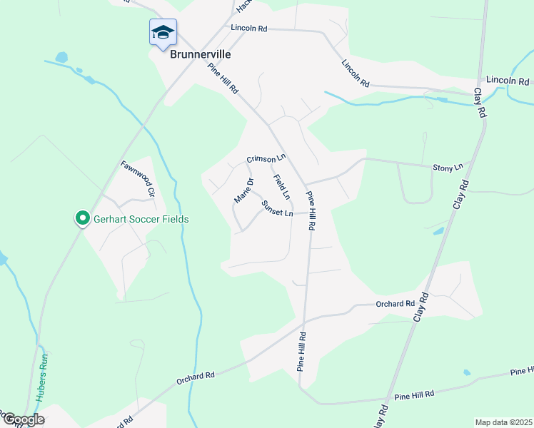 map of restaurants, bars, coffee shops, grocery stores, and more near 2 Meadowbrook Lane in Lititz
