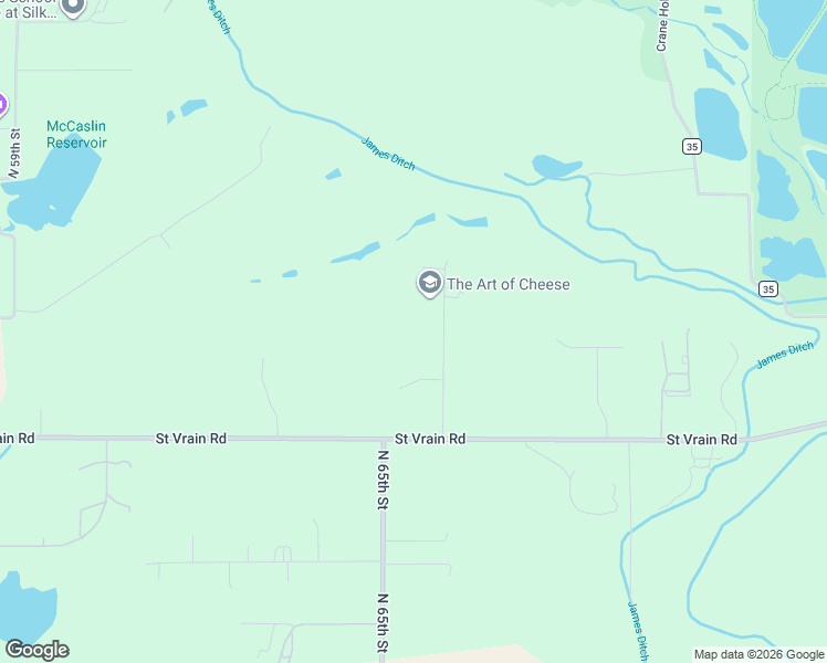 map of restaurants, bars, coffee shops, grocery stores, and more near 11177 North 66th Street in Longmont