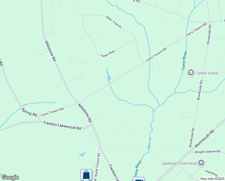 map of restaurants, bars, coffee shops, grocery stores, and more near 29 Carrs Tavern Road in Millstone