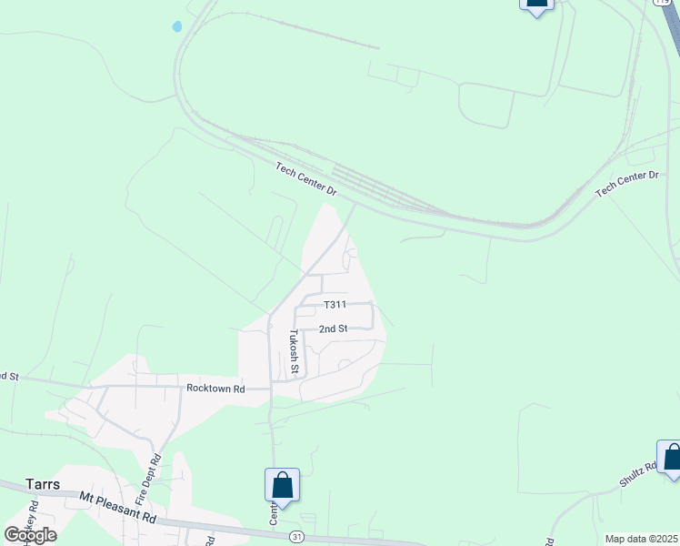 map of restaurants, bars, coffee shops, grocery stores, and more near 3rd Street in Westmoreland County