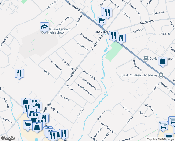 map of restaurants, bars, coffee shops, grocery stores, and more near 71 Kingsclere Drive in Southampton