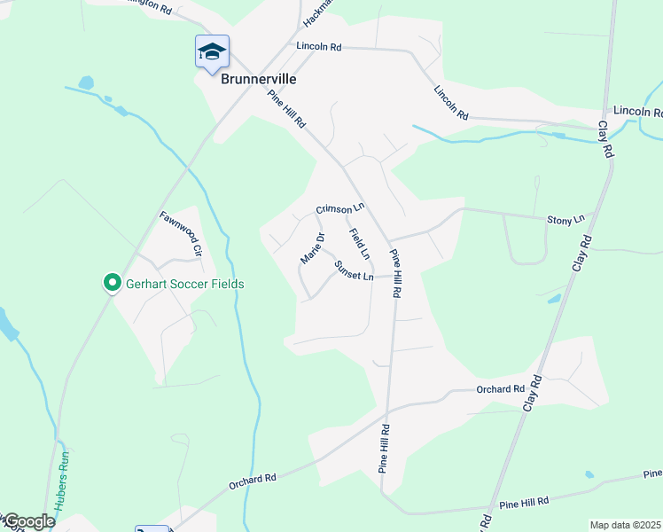 map of restaurants, bars, coffee shops, grocery stores, and more near 1 Meadowbrook Lane in Lititz