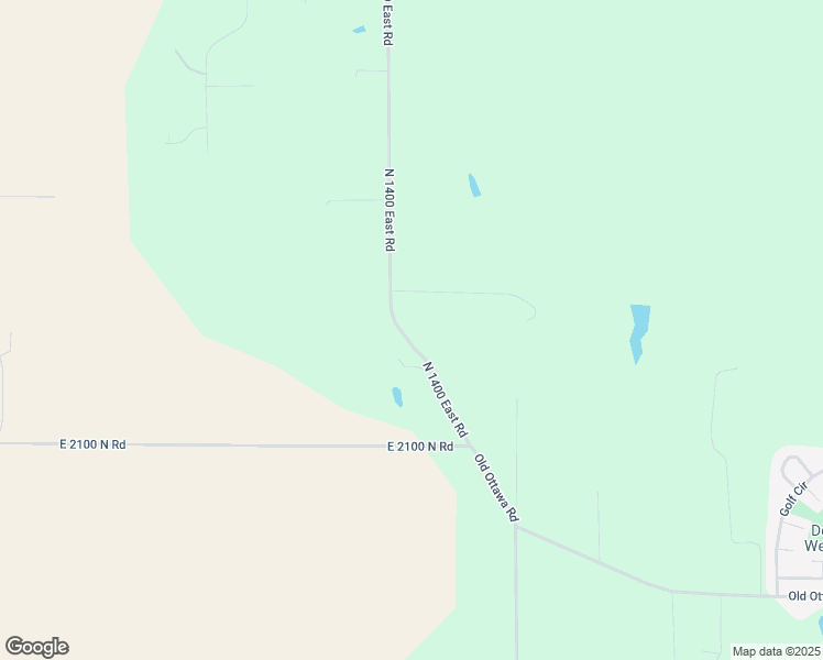 map of restaurants, bars, coffee shops, grocery stores, and more near 21166 North 1400 East Road in Danville