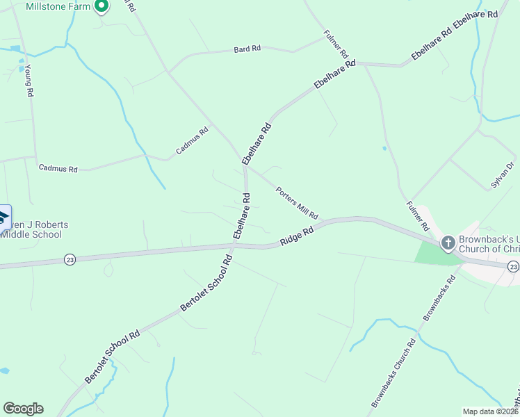 map of restaurants, bars, coffee shops, grocery stores, and more near 18 Ebelhare Road in Pottstown