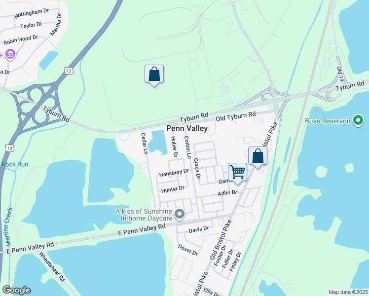 map of restaurants, bars, coffee shops, grocery stores, and more near 44 Corbin Lane in Morrisville
