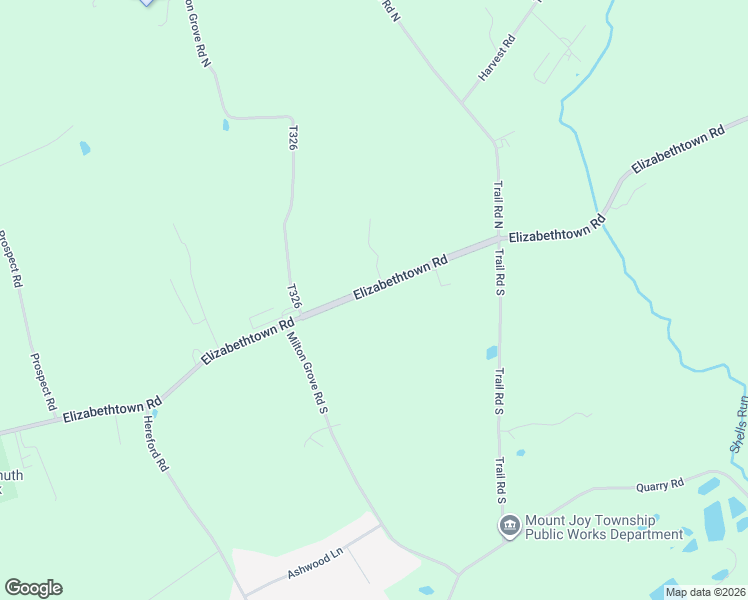 map of restaurants, bars, coffee shops, grocery stores, and more near 8261 Elizabethtown Road in Elizabethtown