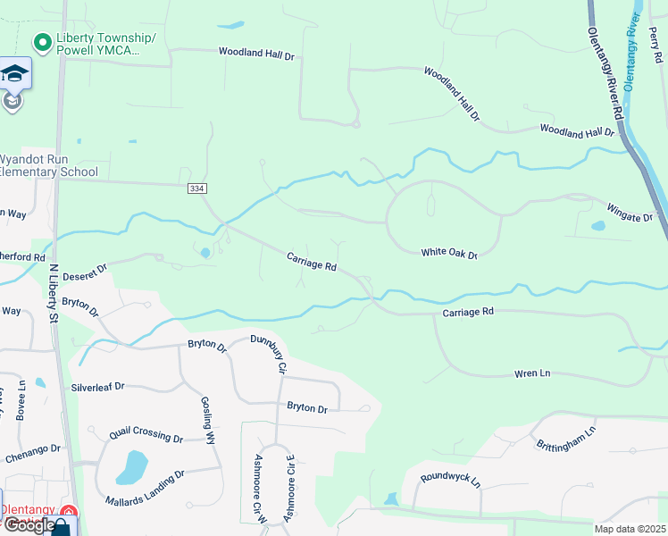 map of restaurants, bars, coffee shops, grocery stores, and more near 1829 Township Highway 334 in Powell