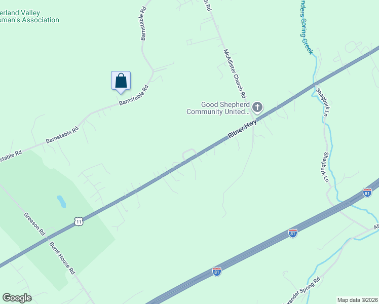 map of restaurants, bars, coffee shops, grocery stores, and more near 2245 Ritner Highway in Carlisle