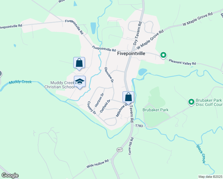 map of restaurants, bars, coffee shops, grocery stores, and more near 100 Country Drive in Denver