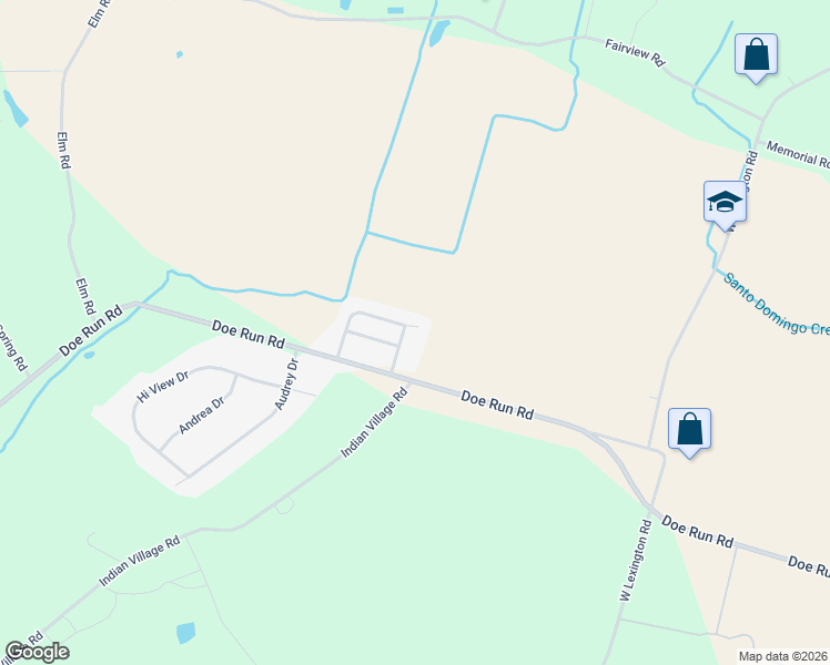 map of restaurants, bars, coffee shops, grocery stores, and more near 67 Penn Valley Village in Lititz