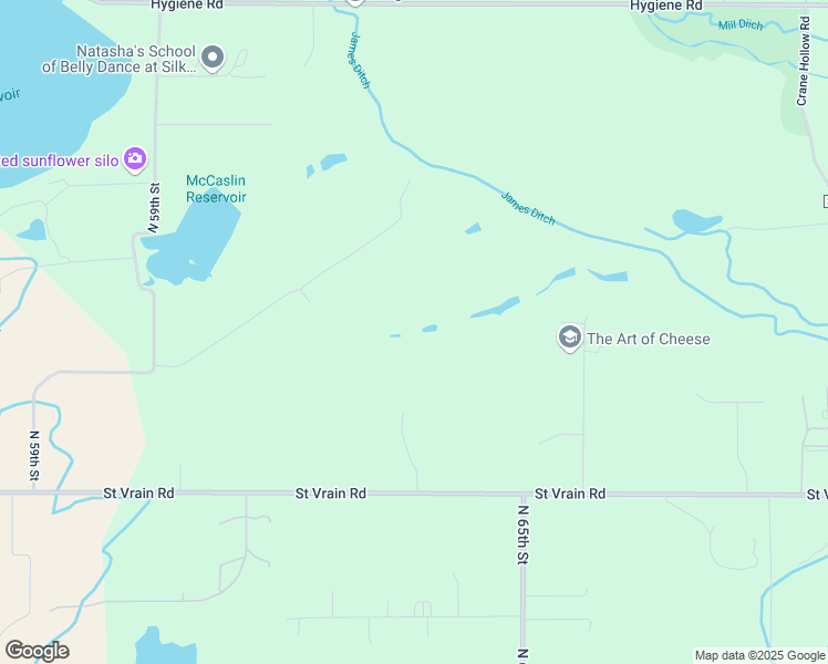 map of restaurants, bars, coffee shops, grocery stores, and more near 11001-11399 North 66th Street in Longmont