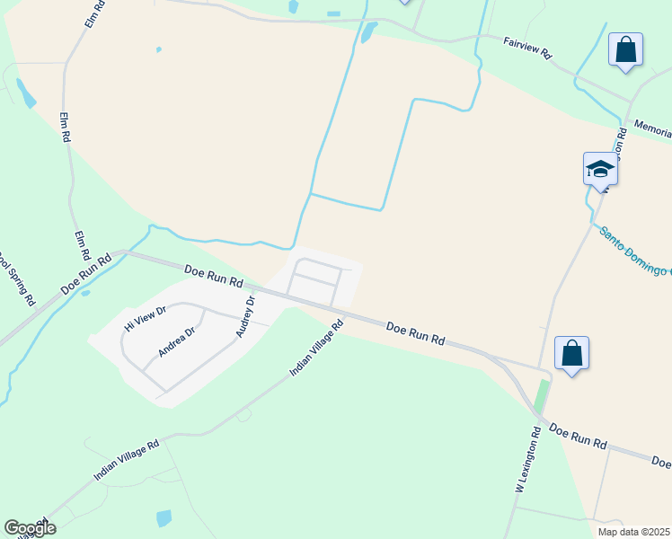 map of restaurants, bars, coffee shops, grocery stores, and more near 63 Penn Valley Village in Lititz
