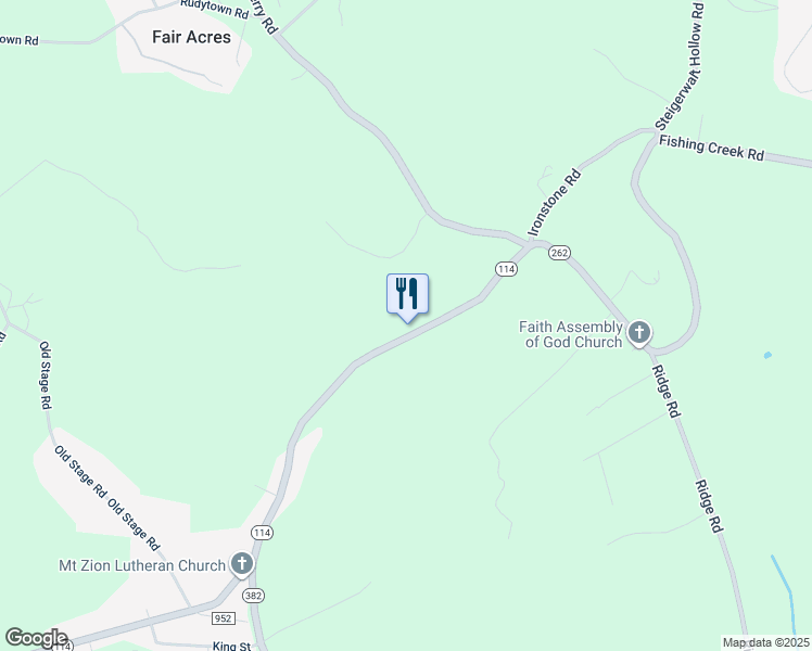map of restaurants, bars, coffee shops, grocery stores, and more near 767 Lewisberry Road in Lewisberry