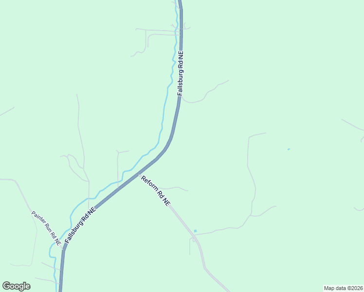 map of restaurants, bars, coffee shops, grocery stores, and more near 9898 Fallsburg Road Northeast in Newark