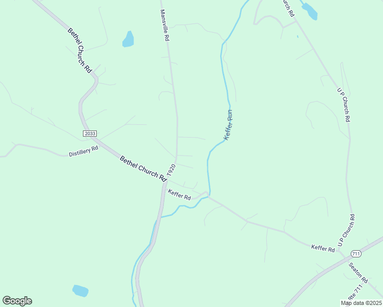 map of restaurants, bars, coffee shops, grocery stores, and more near 388 Mansville Road in Ligonier