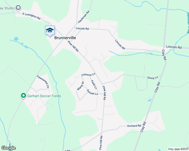 map of restaurants, bars, coffee shops, grocery stores, and more near 700 Pine Hill Road in Lititz
