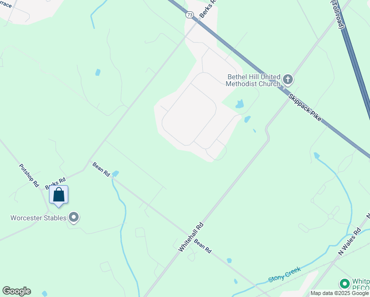 map of restaurants, bars, coffee shops, grocery stores, and more near 2624 Hawthorn Drive in Norristown