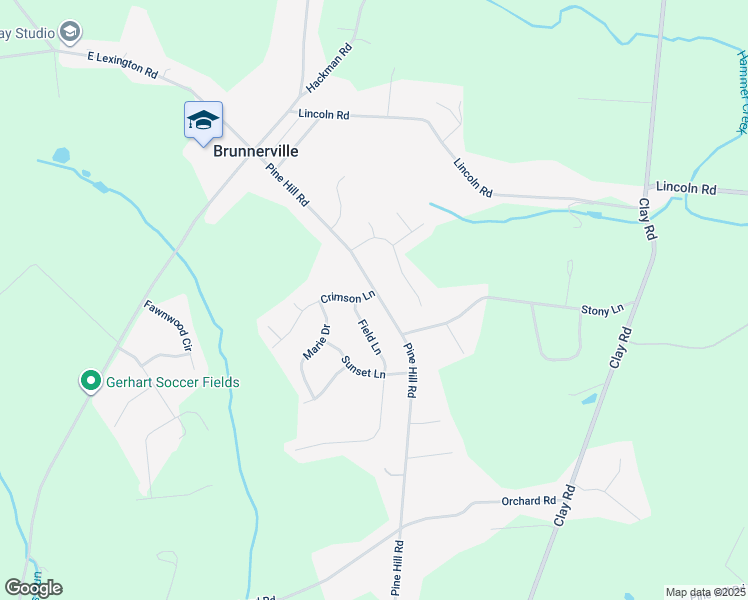 map of restaurants, bars, coffee shops, grocery stores, and more near 700 Pine Hill Road in Lititz