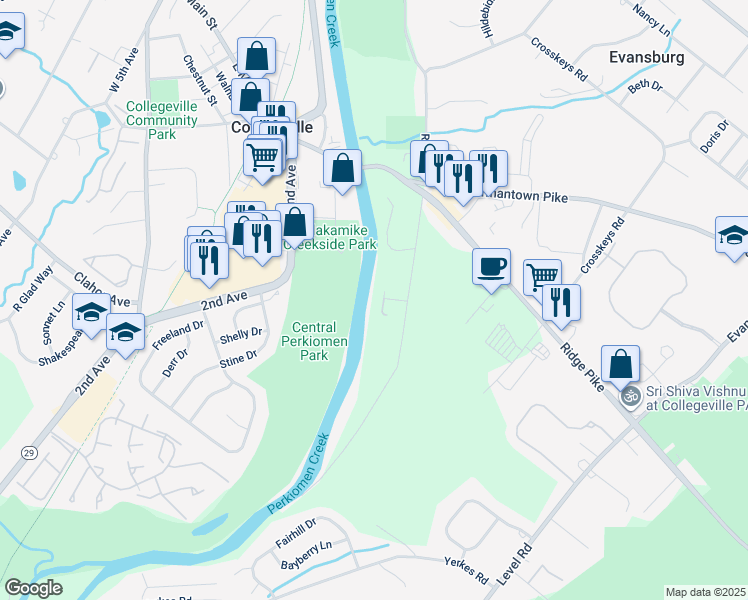 39 Pechins Mill Road, Collegeville PA Walk Score