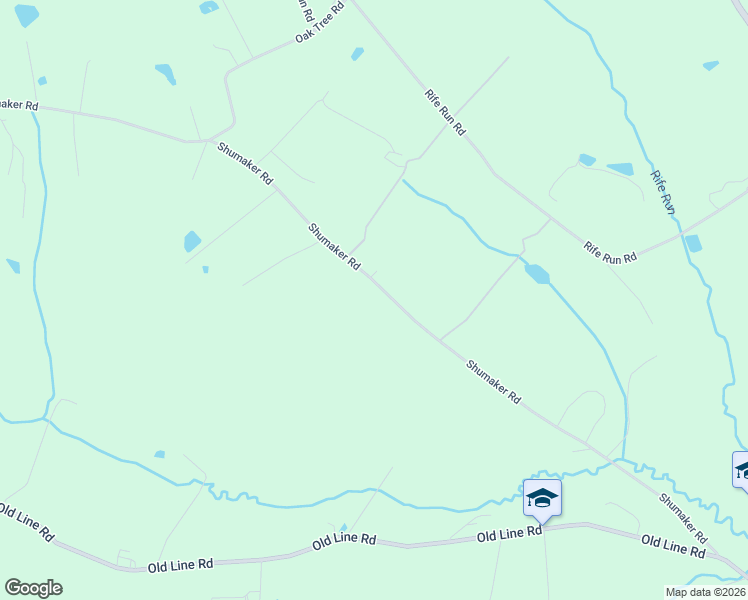 map of restaurants, bars, coffee shops, grocery stores, and more near 1455 Shumaker Road in Manheim