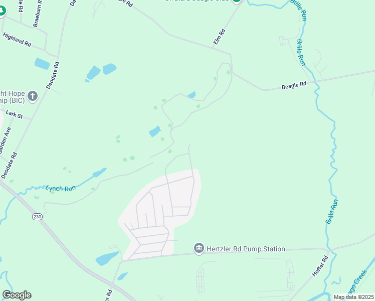 map of restaurants, bars, coffee shops, grocery stores, and more near 310 Rim Road in Elizabethtown