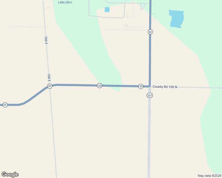 map of restaurants, bars, coffee shops, grocery stores, and more near 7701 Indiana 32 in Union City