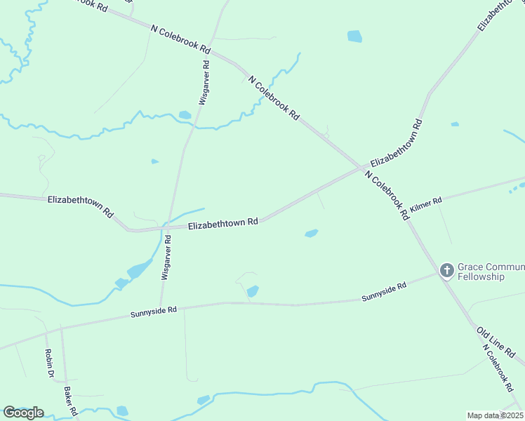 map of restaurants, bars, coffee shops, grocery stores, and more near 6220 Elizabethtown Road in Manheim