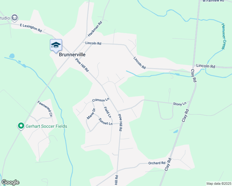 map of restaurants, bars, coffee shops, grocery stores, and more near 14 Foxrun Terrace in Lititz