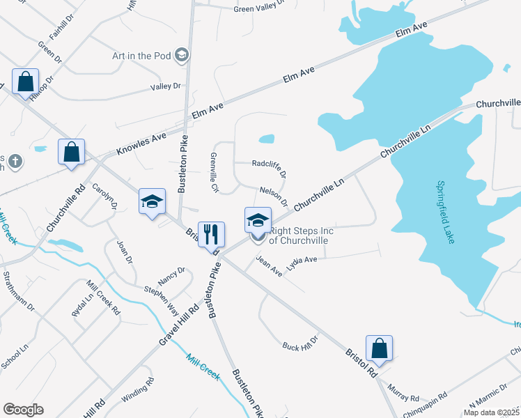 map of restaurants, bars, coffee shops, grocery stores, and more near 119 Danby Court in Southampton
