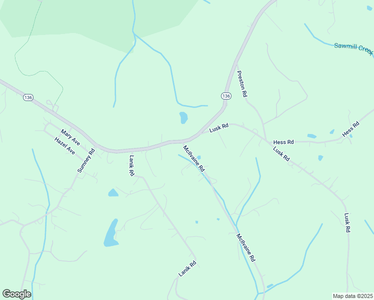 map of restaurants, bars, coffee shops, grocery stores, and more near 493 McIlvaine Road in Bentleyville