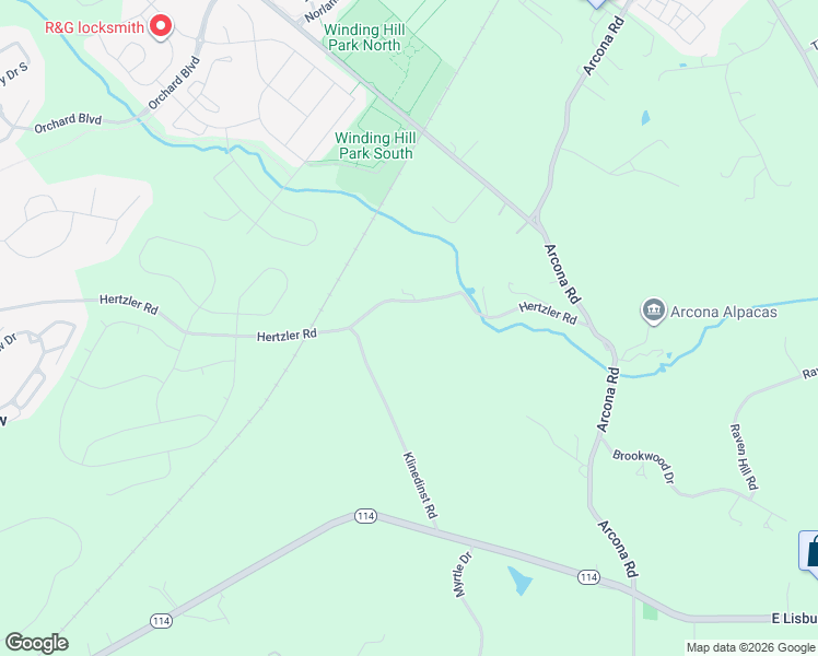 map of restaurants, bars, coffee shops, grocery stores, and more near 902 Hertzler Road in Mechanicsburg