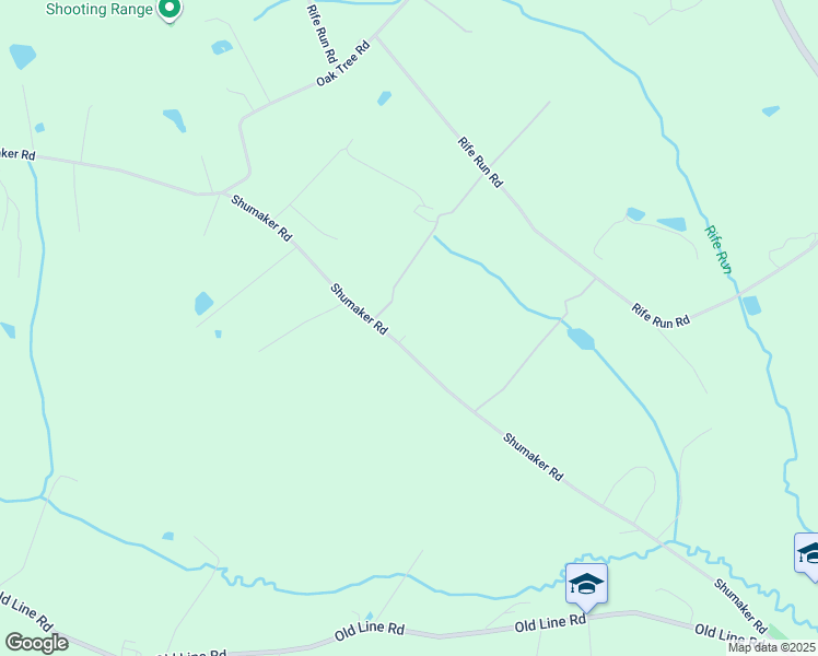 map of restaurants, bars, coffee shops, grocery stores, and more near 3 Shumaker Road in Manheim