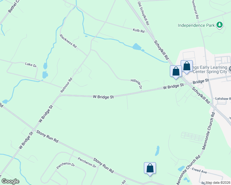 map of restaurants, bars, coffee shops, grocery stores, and more near 1017 West Bridge Street in Spring City