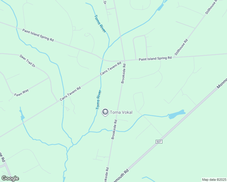 map of restaurants, bars, coffee shops, grocery stores, and more near 31 Brookside Road in Millstone