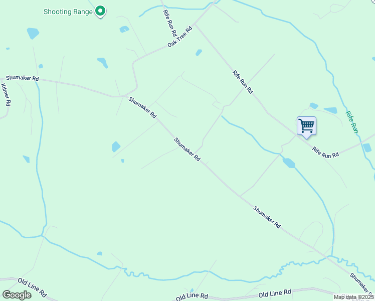 map of restaurants, bars, coffee shops, grocery stores, and more near 1426 Shumaker Road in Manheim