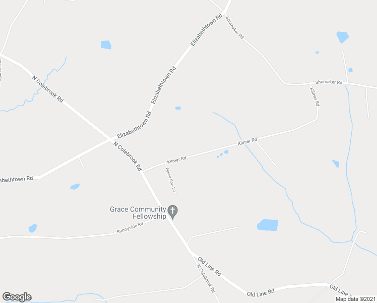 map of restaurants, bars, coffee shops, grocery stores, and more near 2184 Kilmer Road in Manheim